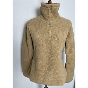 Athleta Jacket Pullover Fleece Half Zip Front Activewear